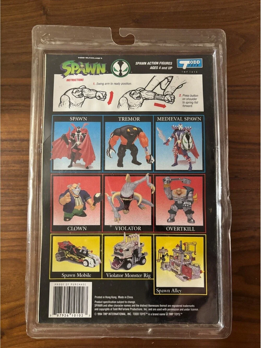 Todd McFarlane's Spawn Tremor Action Figure Series 1 Comic Special Edition 1994